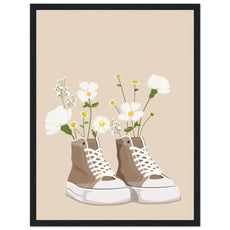 Blumen in Sneakers - Aurora Designs