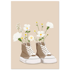 Blumen in Sneakers - Aurora Designs