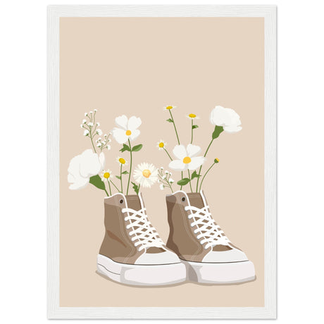 Blumen in Sneakers - Aurora Designs