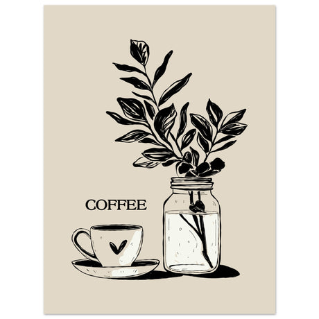 Botanischer Kaffee - Aurora Designs