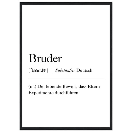 Bruder Definition - Aurora Designs