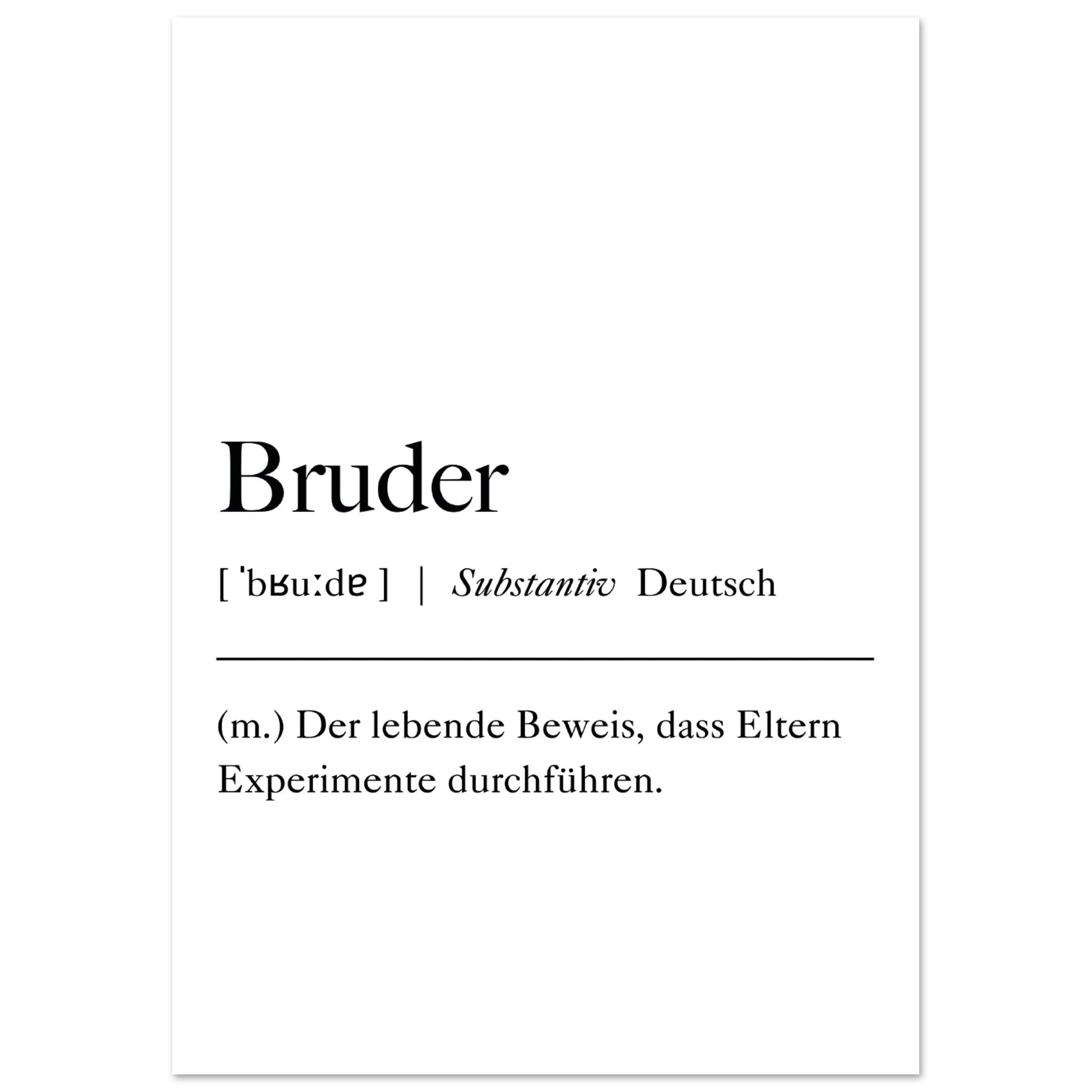 Bruder Definition - Aurora Designs