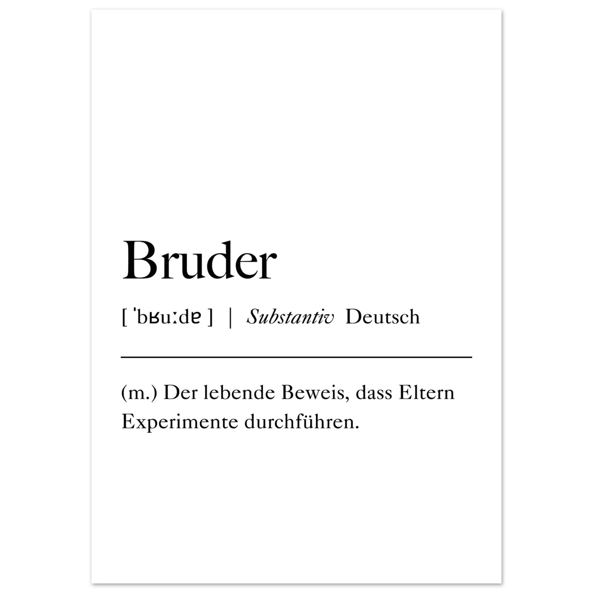 Bruder Definition - Aurora Designs