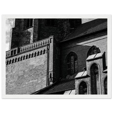 Buxtehuder Peterskirche in Monochrom - Aurora Designs