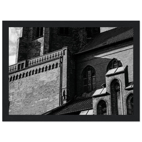 Buxtehuder Peterskirche in Monochrom - Aurora Designs