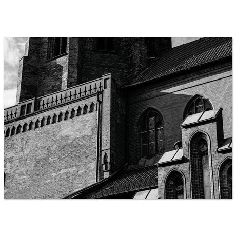 Buxtehuder Peterskirche in Monochrom - Aurora Designs