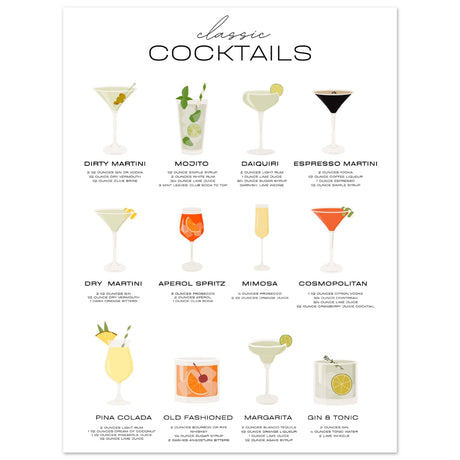 Classic Cocktails V.1 - Aurora Designs