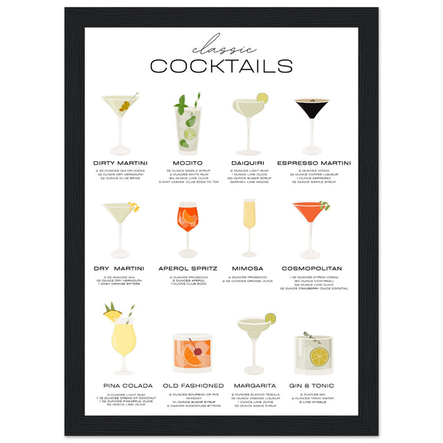 Classic Cocktails V.1 - Aurora Designs