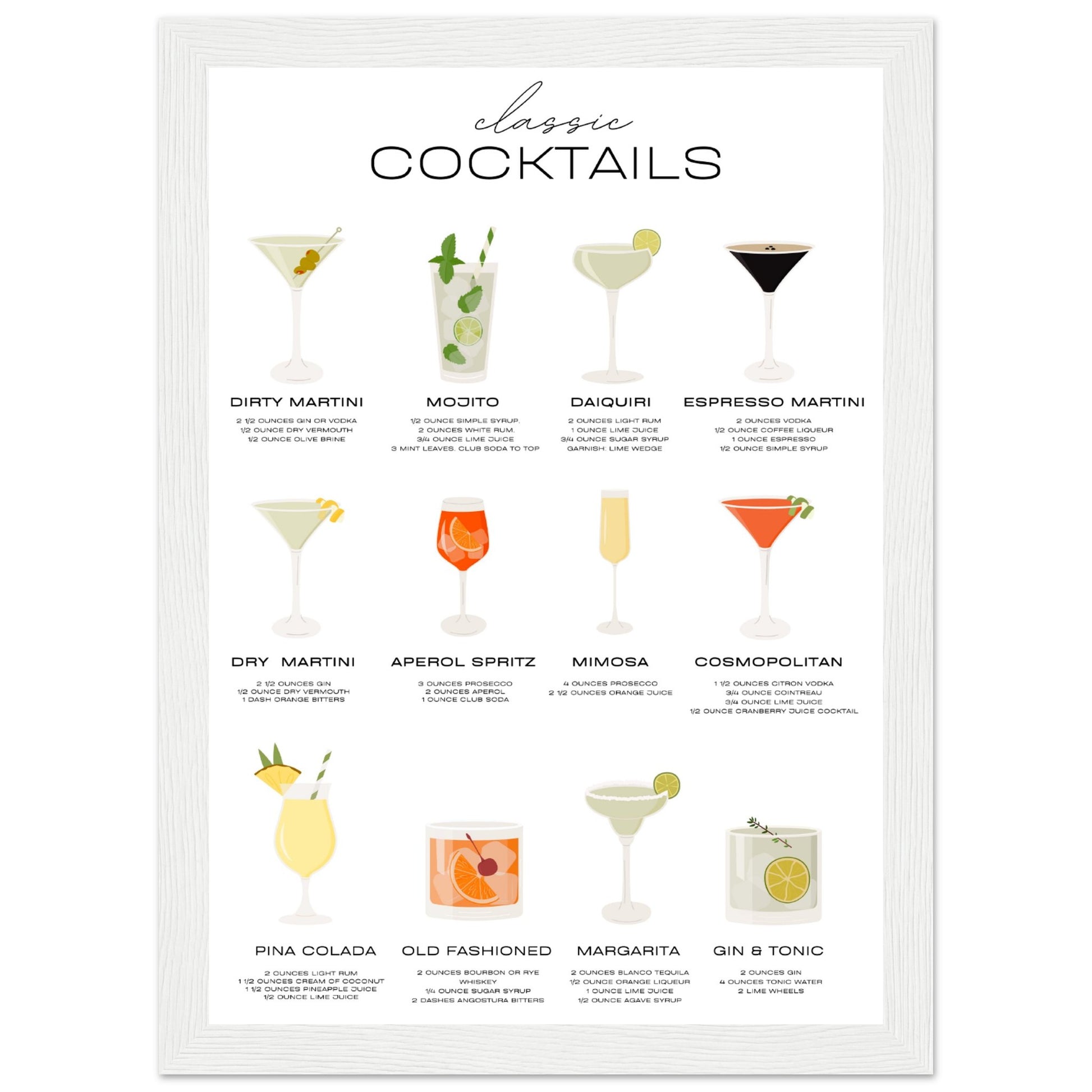 Classic Cocktails V.1 - Aurora Designs