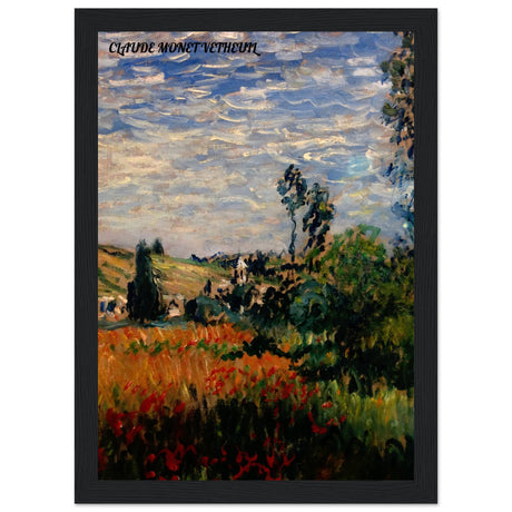 Claude Monet - Ansicht von Vétheuil - Aurora Designs