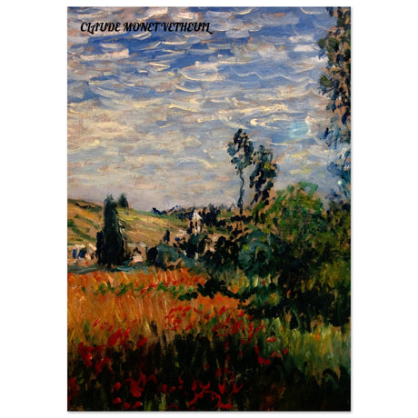 Claude Monet - Ansicht von Vétheuil - Aurora Designs