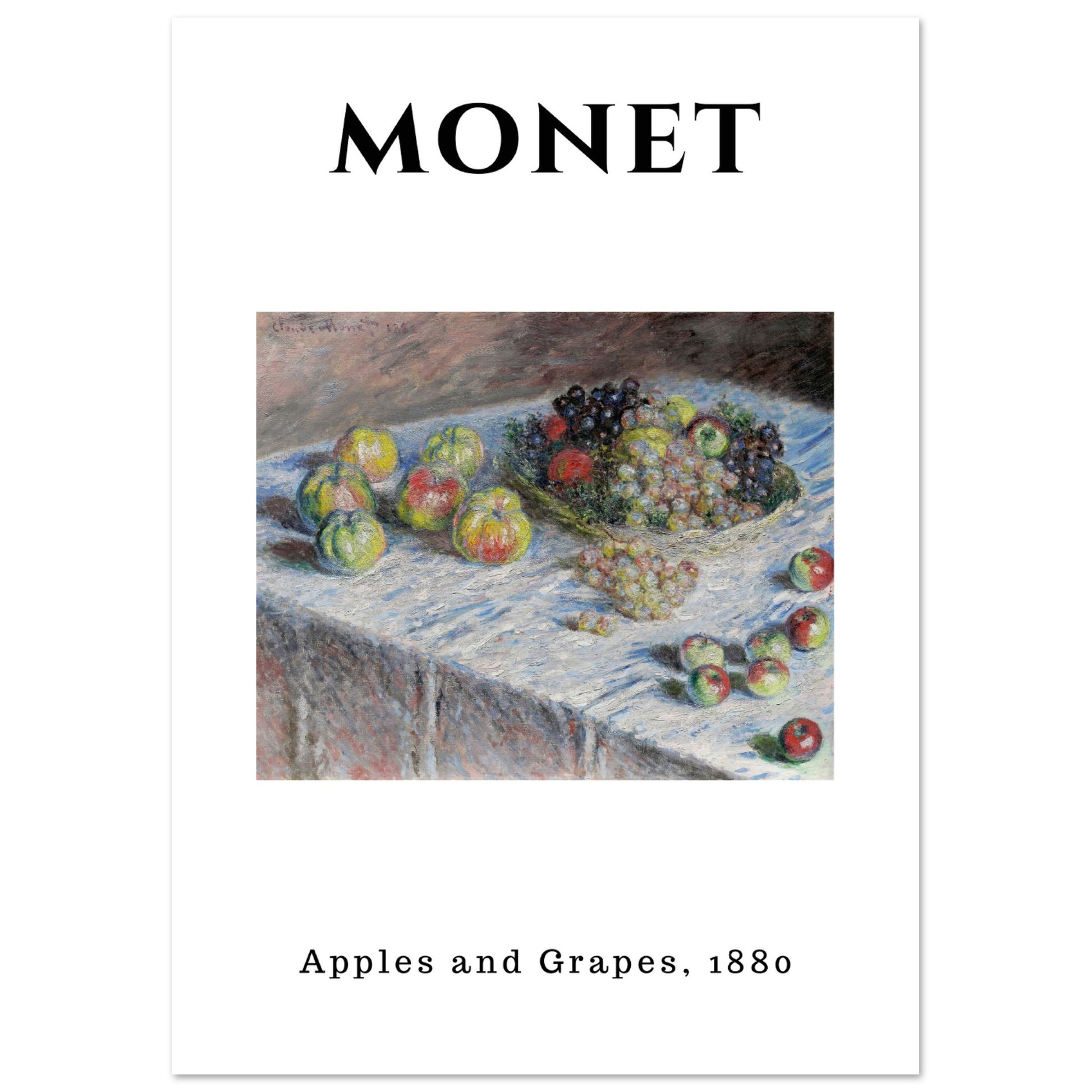 Claude Monet - Äpfel und Trauben - Aurora Designs