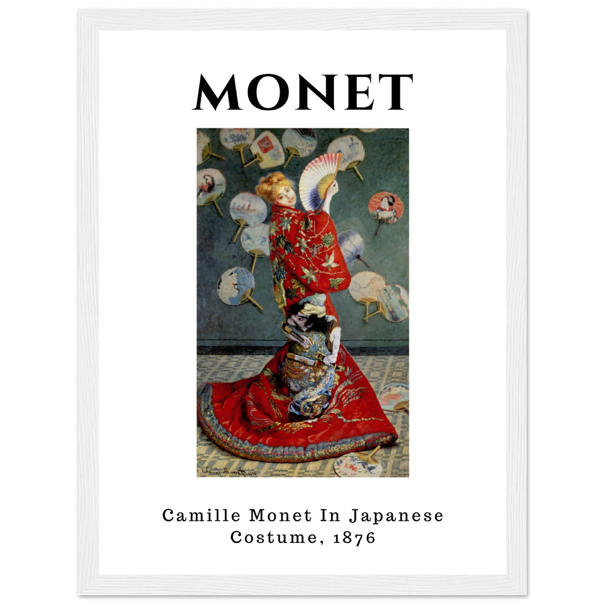 Claude Monet - Camille im japanischen Kostüm - Aurora Designs