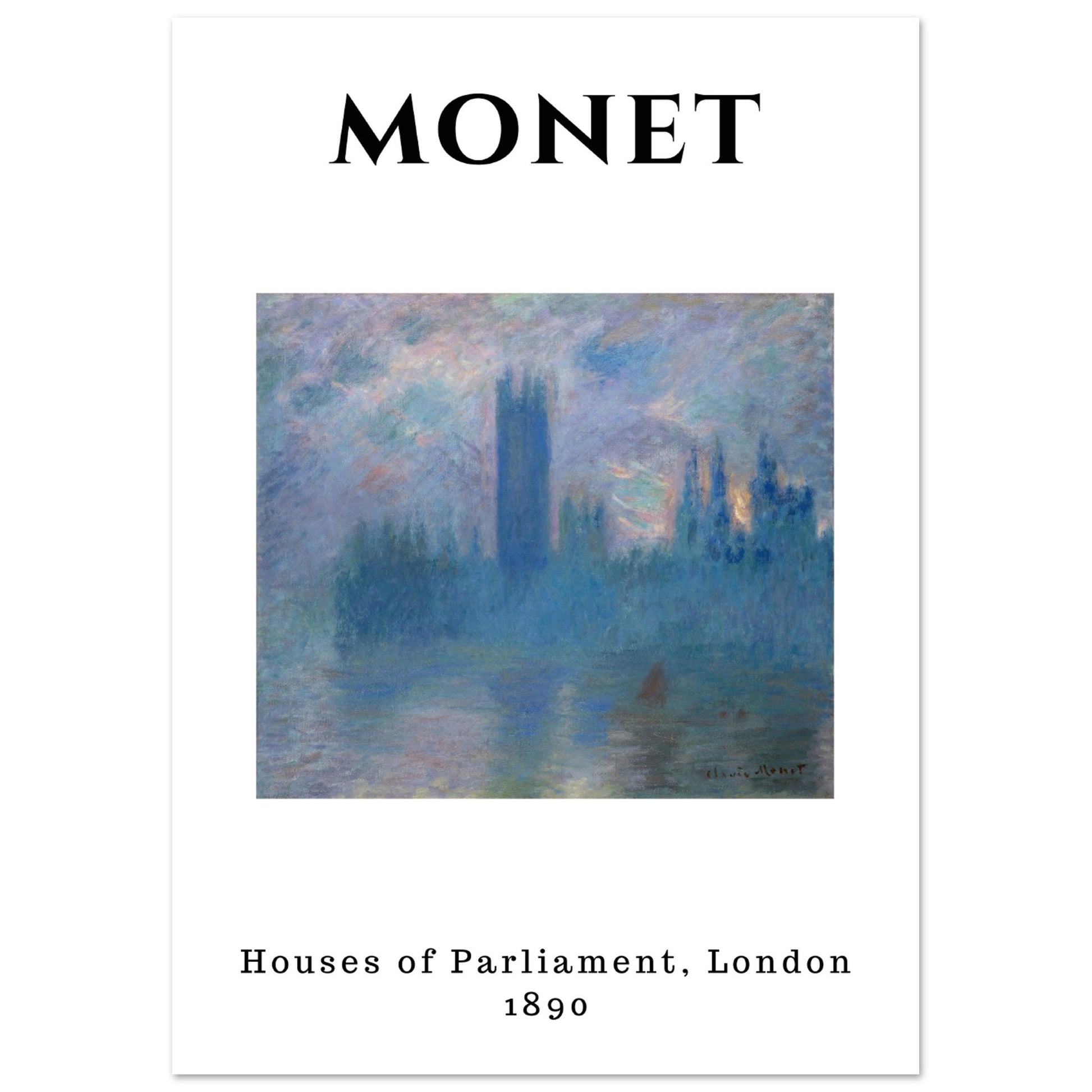 Claude Monet - Das Parlament - Aurora Designs