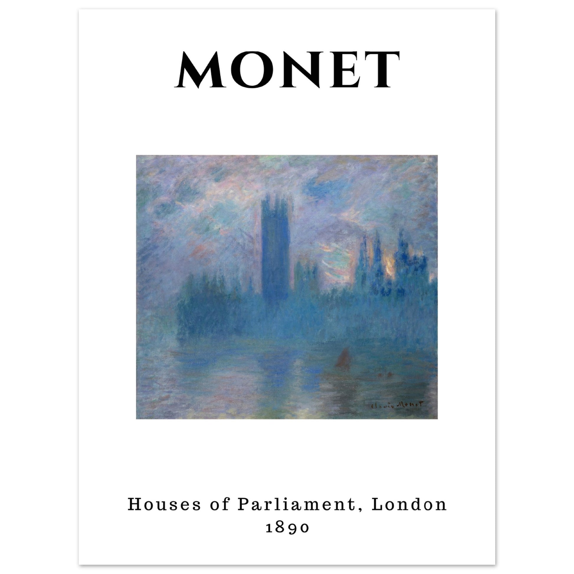 Claude Monet - Das Parlament - Aurora Designs