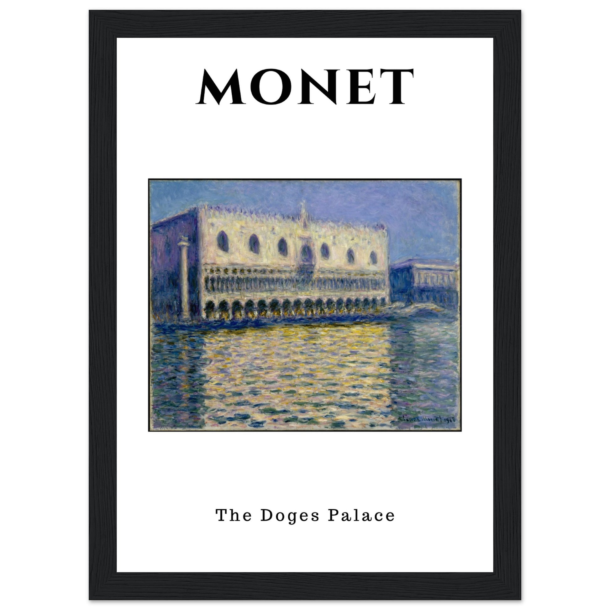 Claude Monet - Der Dogenpalast in Venedig - Aurora Designs