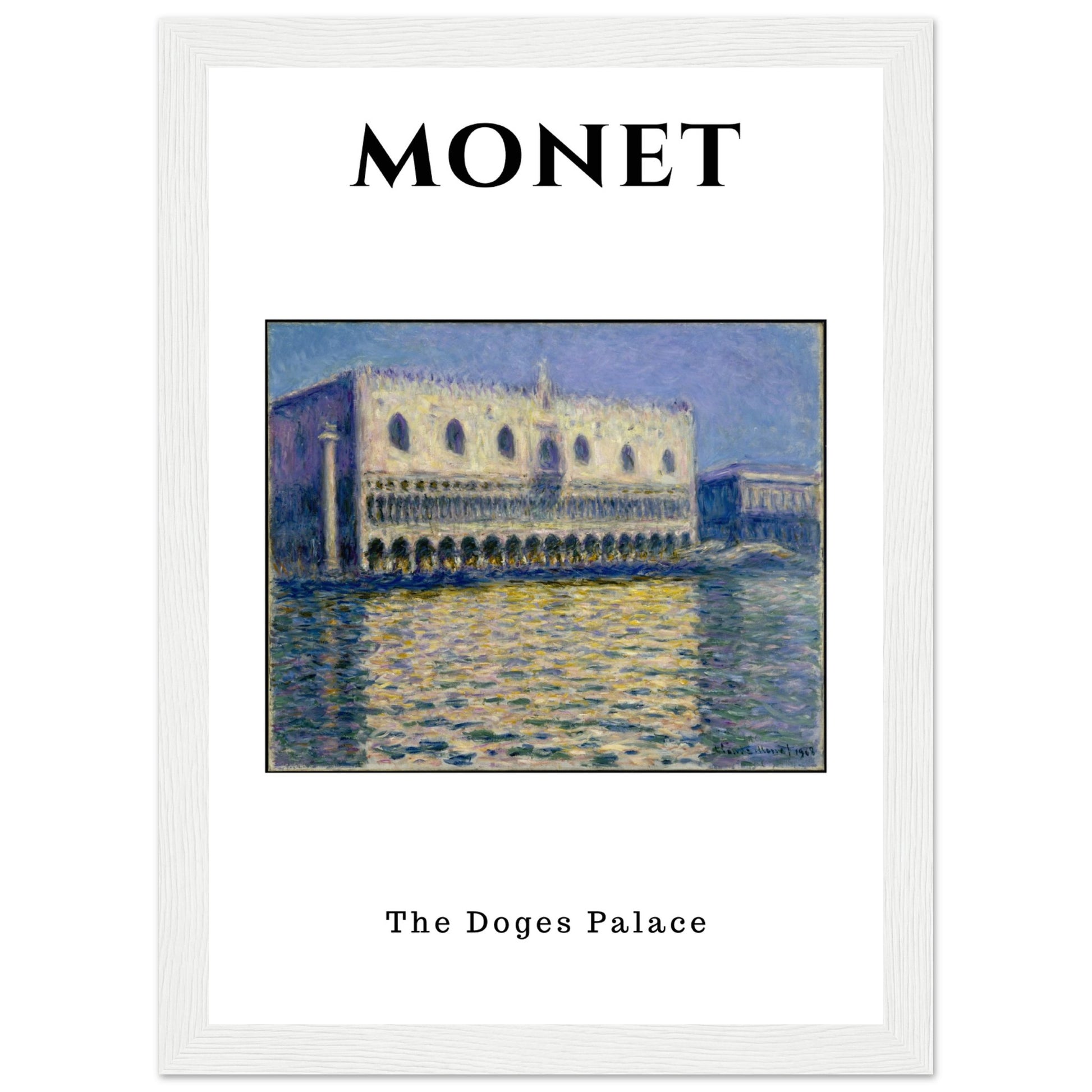 Claude Monet - Der Dogenpalast in Venedig - Aurora Designs