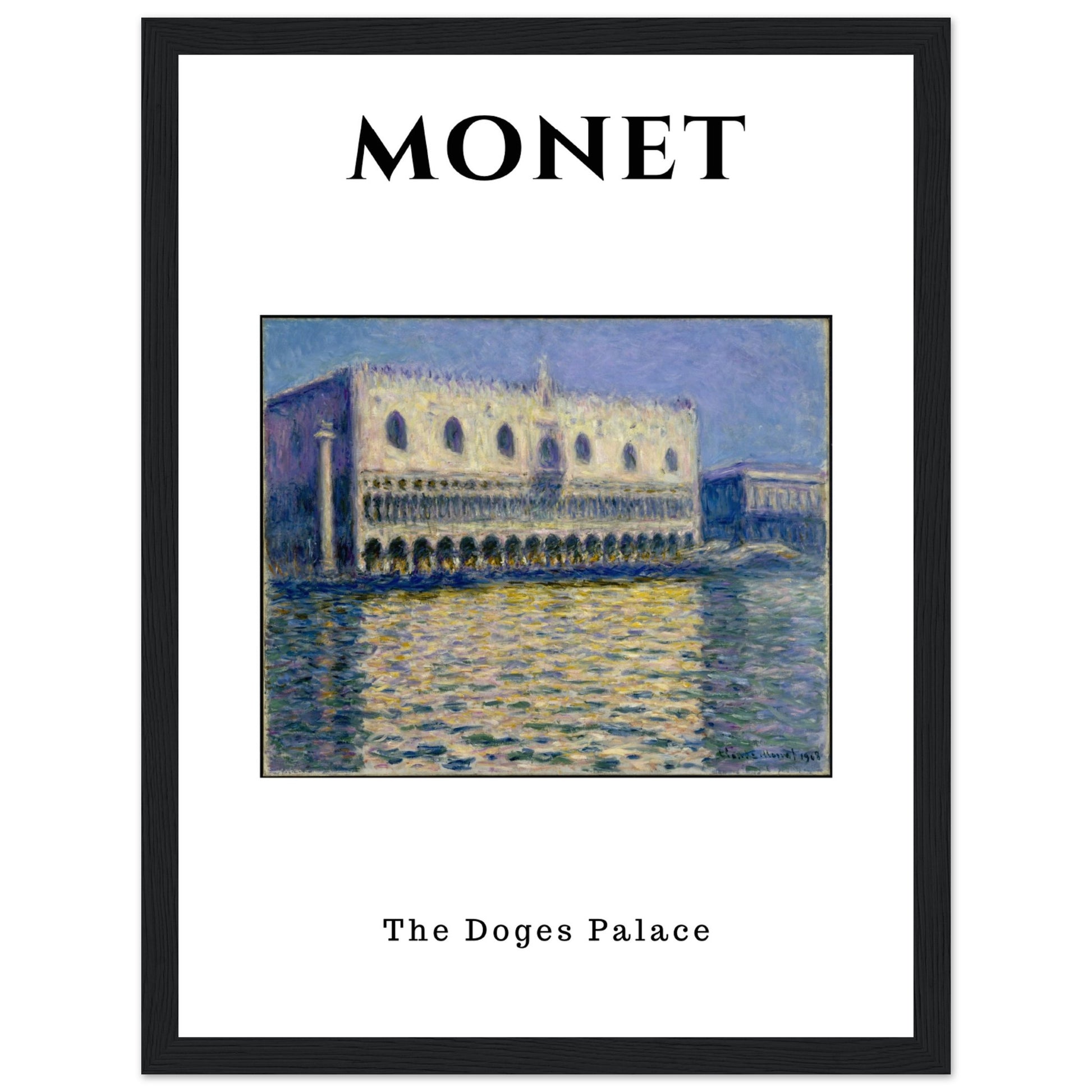 Claude Monet - Der Dogenpalast in Venedig - Aurora Designs