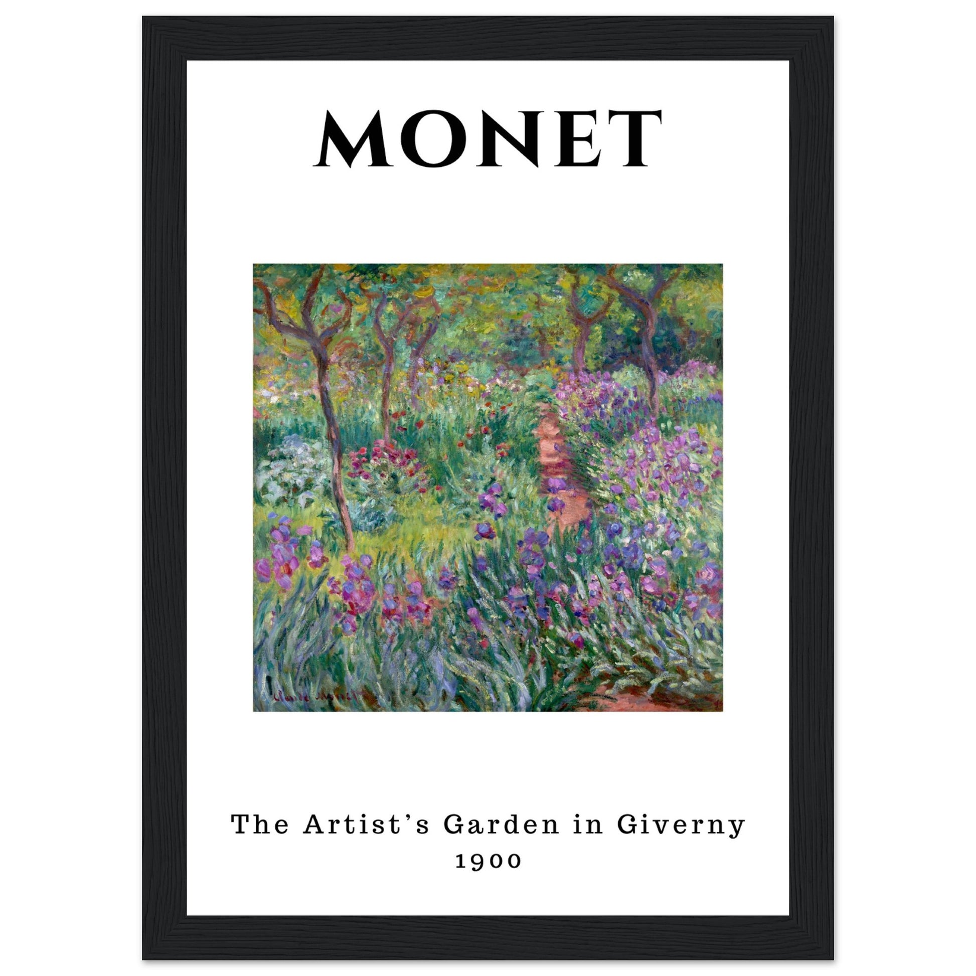 Claude Monet - Der Garten des Künstlers in Giverny, 1900 - Aurora Designs