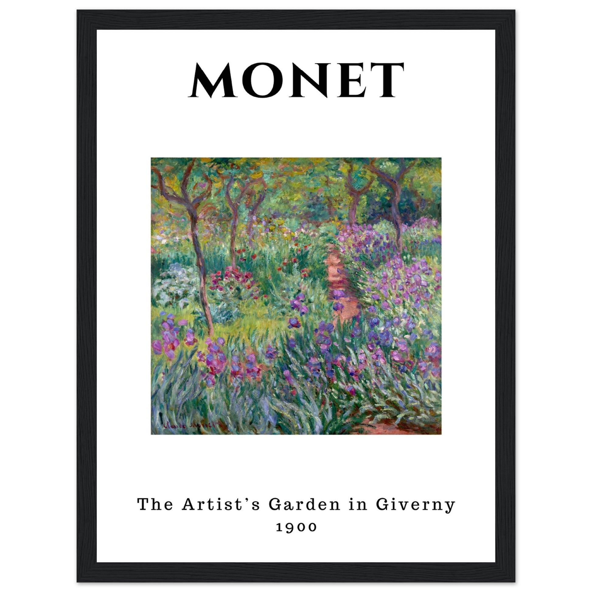 Claude Monet - Der Garten des Künstlers in Giverny, 1900 - Aurora Designs