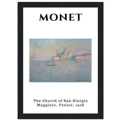 Claude Monet - Die Kirche von San Giorgio Maggiore, Venedig, 1908 - Aurora Designs