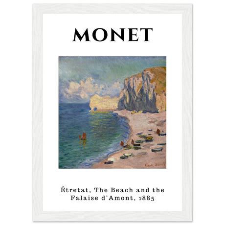 Claude Monet - Étretat: Der Strand und die Falaise d’Amont - Aurora Designs