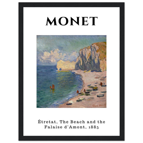 Claude Monet - Étretat: Der Strand und die Falaise d’Amont - Aurora Designs