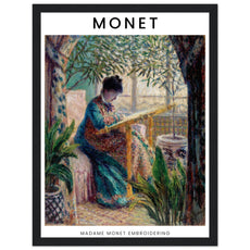 Claude Monet - Madame Monet beim Sticken - Aurora Designs