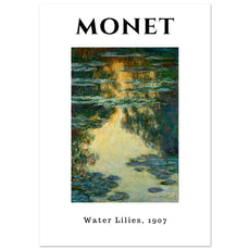 Claude Monet - Seerosen, 1907 V.1 - Aurora Designs