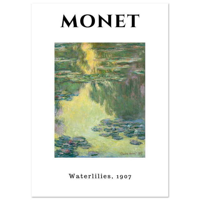 Claude Monet - Seerosen, 1907 V.2 - Aurora Designs