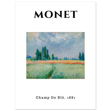 Claude Monet - Weizenfeld - Aurora Designs