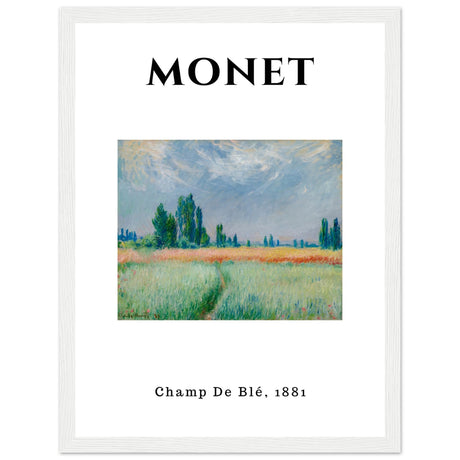 Claude Monet - Weizenfeld - Aurora Designs