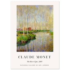 Claue Monet - Der Fluss Epte, 1885 - Aurora Designs