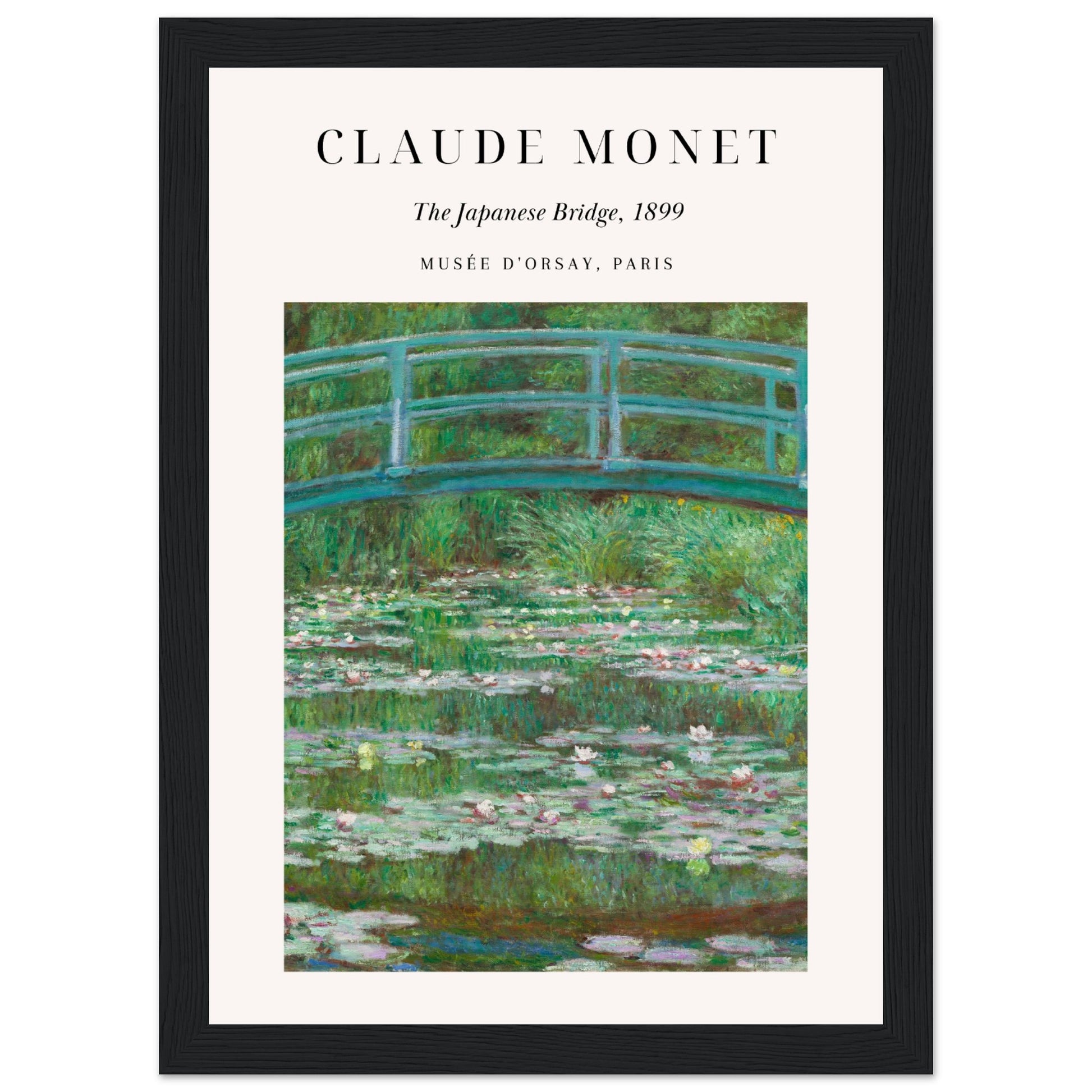 Claue Monet - Die japanische Brücke - Aurora Designs