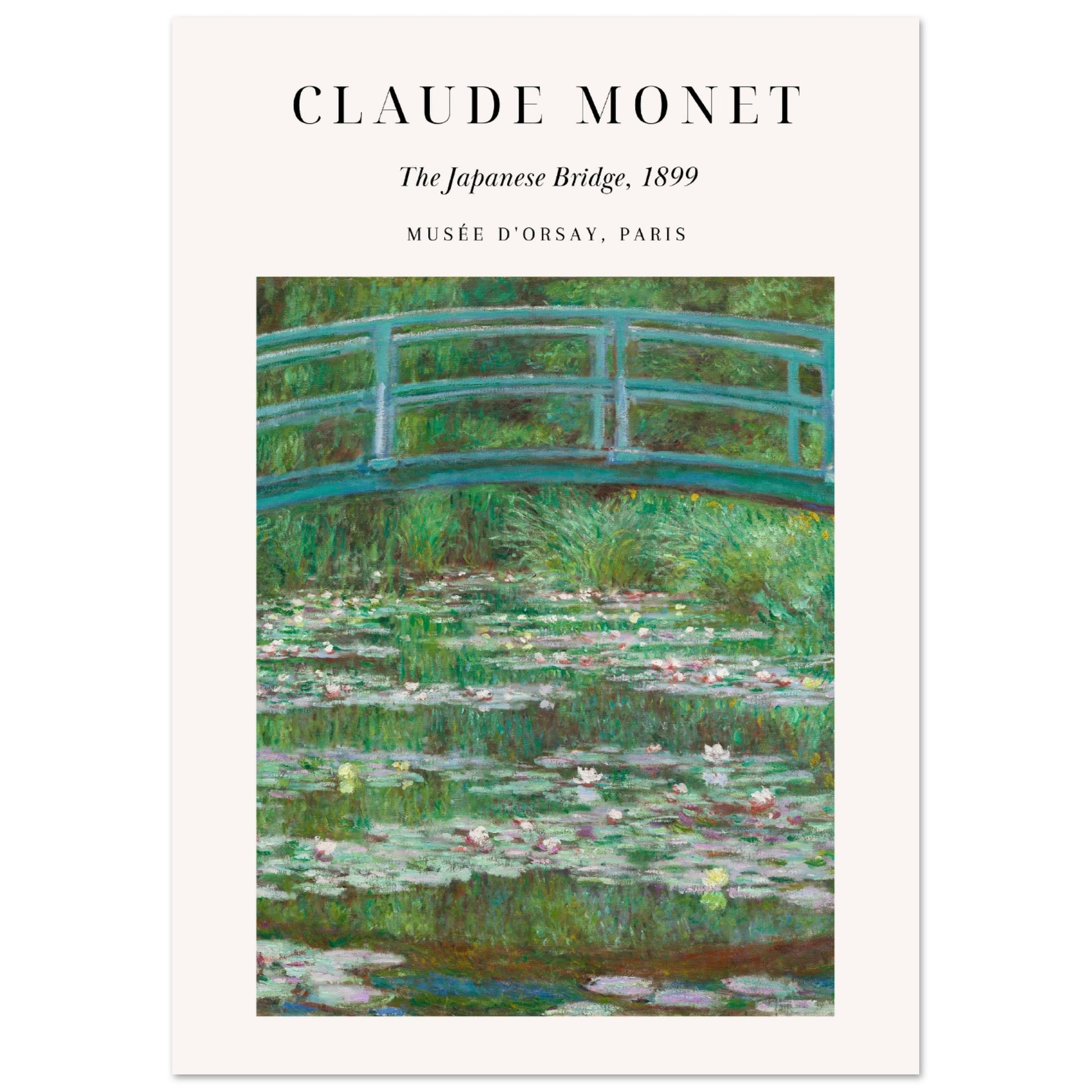 Claue Monet - Die japanische Brücke - Aurora Designs