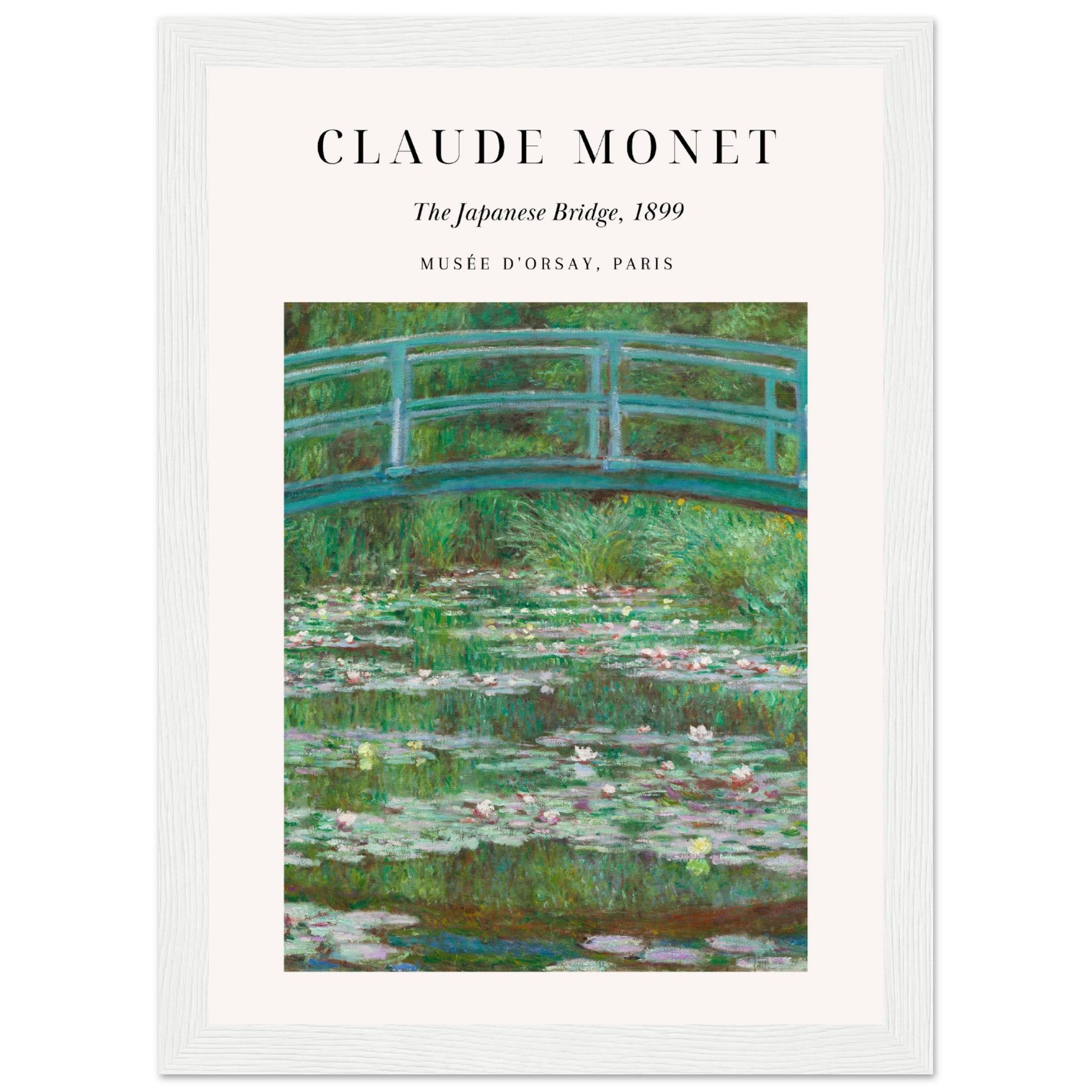 Claue Monet - Die japanische Brücke - Aurora Designs