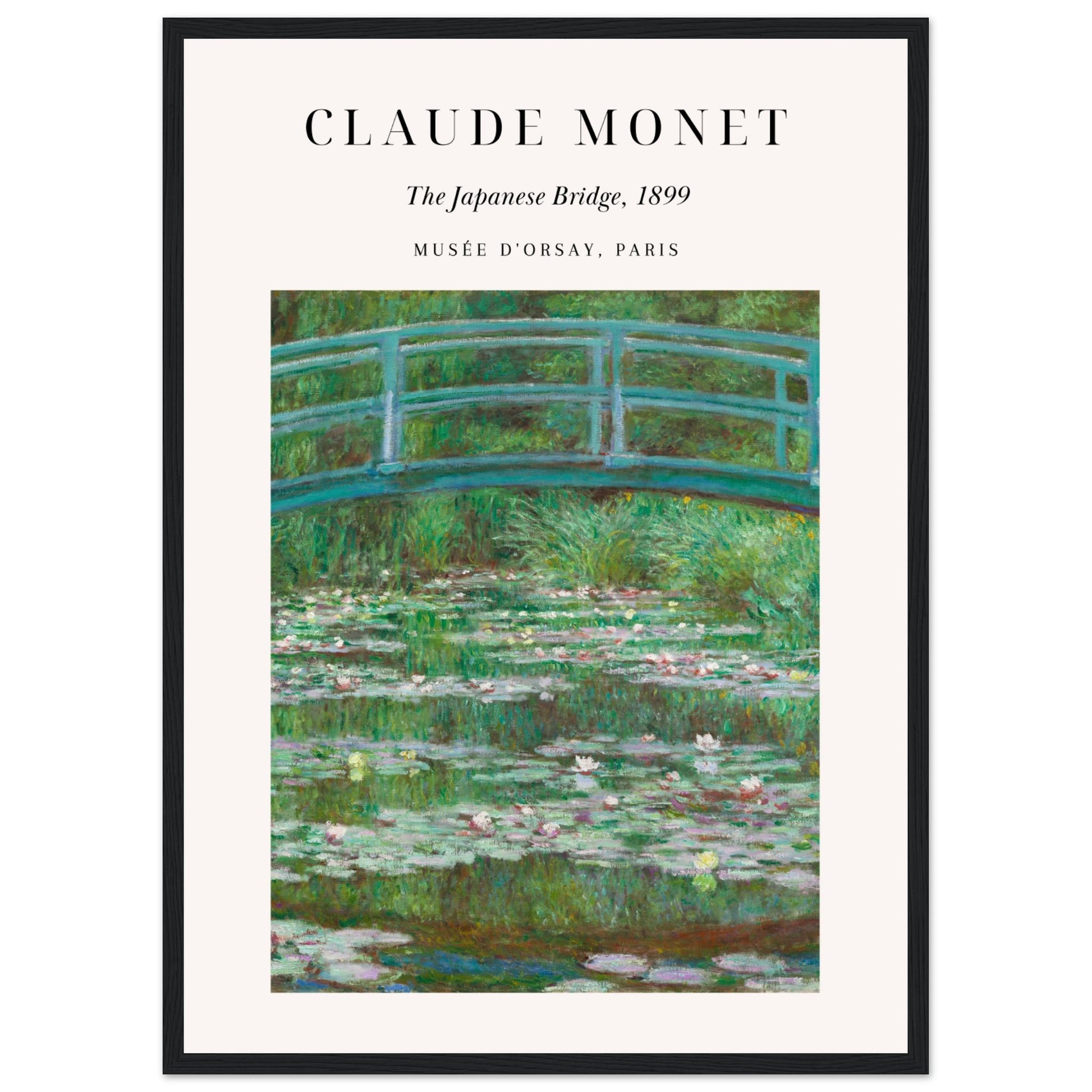 Claue Monet - Die japanische Brücke - Aurora Designs