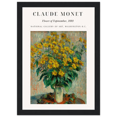 Claue Monet - Topinambur - Blüten - Aurora Designs