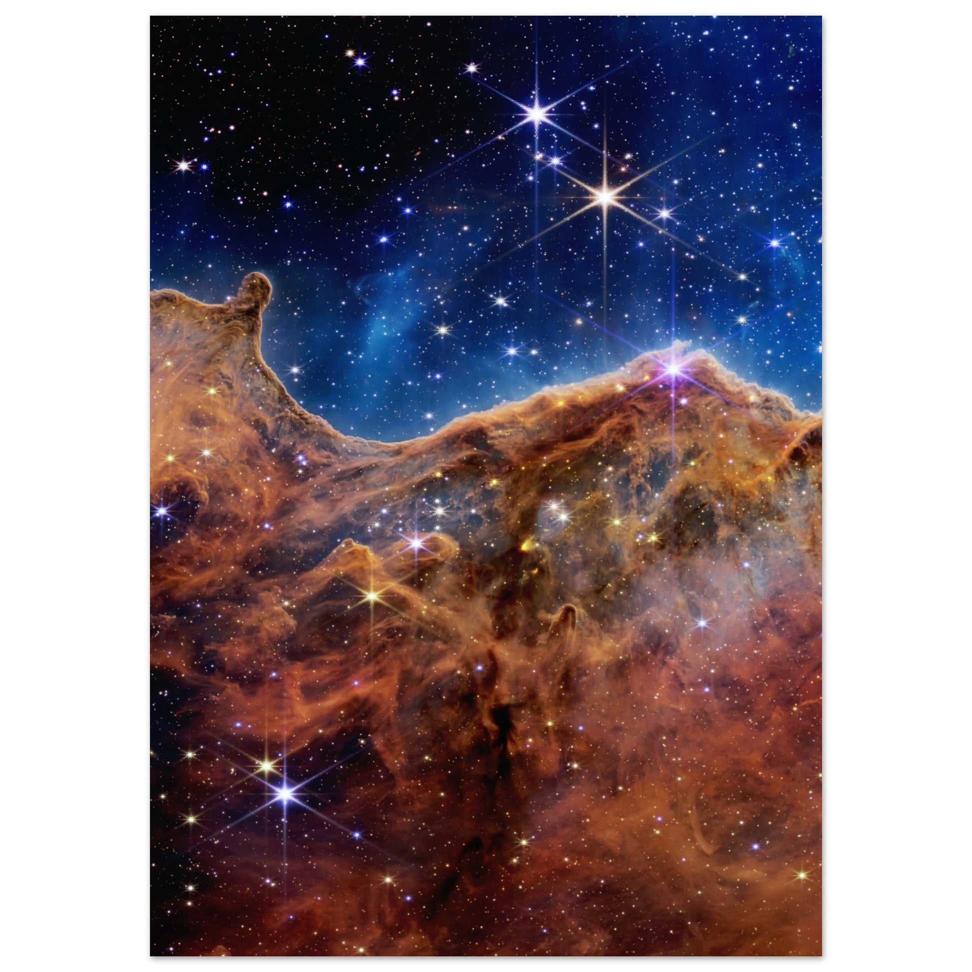 Cosmic Cliffs - James - Webb - Weltraumteleskop - Aurora Designs