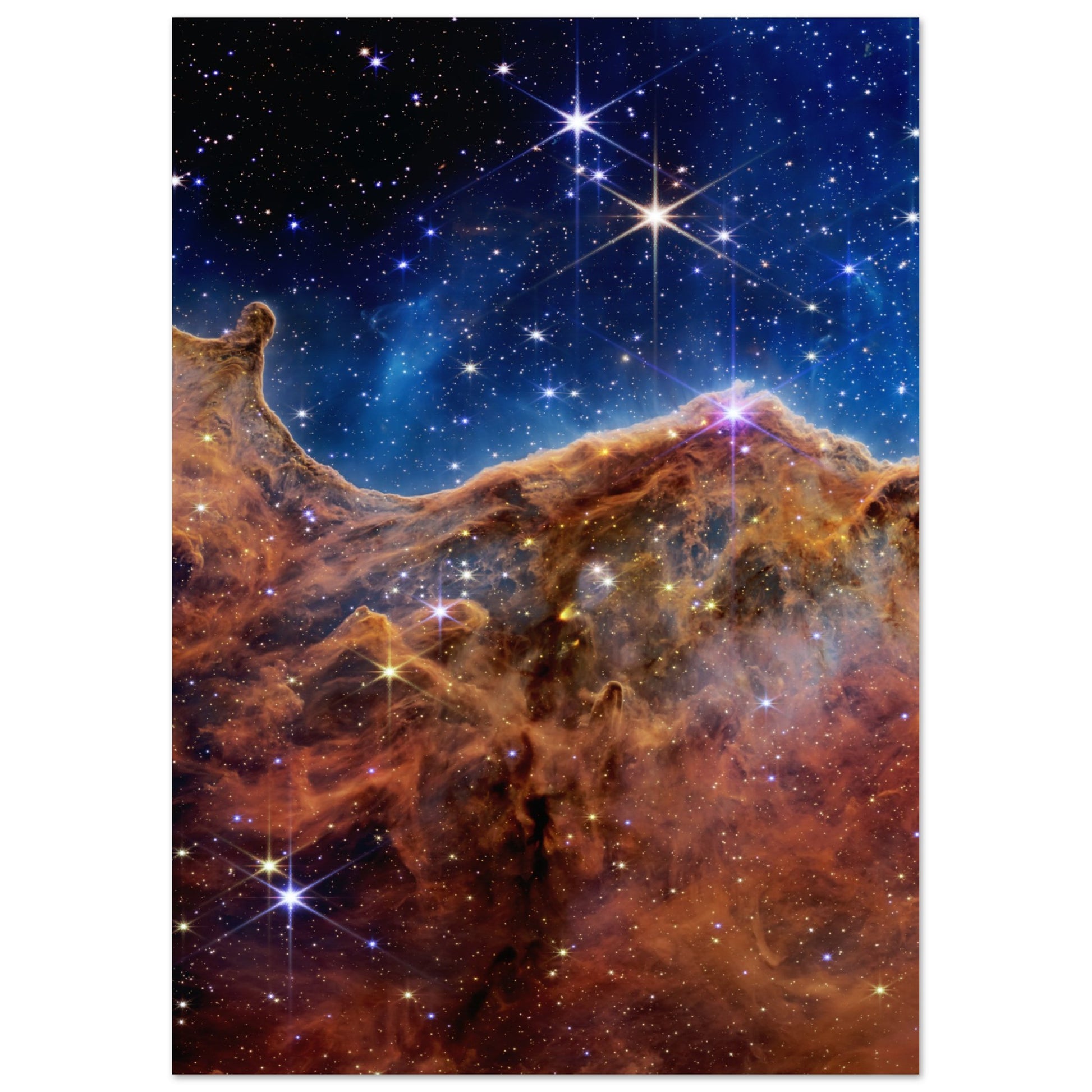 Cosmic Cliffs - James - Webb - Weltraumteleskop - Aurora Designs