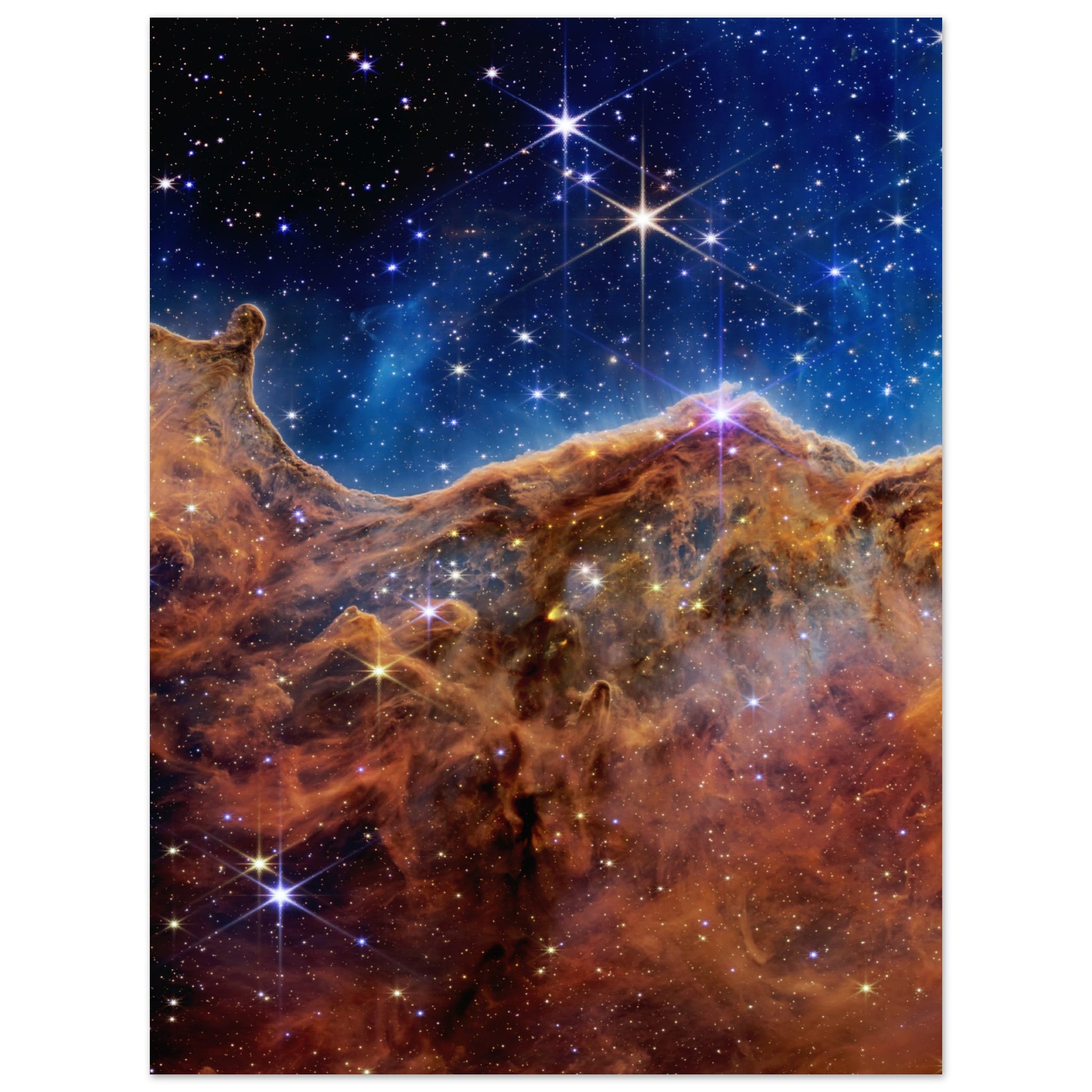 Cosmic Cliffs - James - Webb - Weltraumteleskop - Aurora Designs