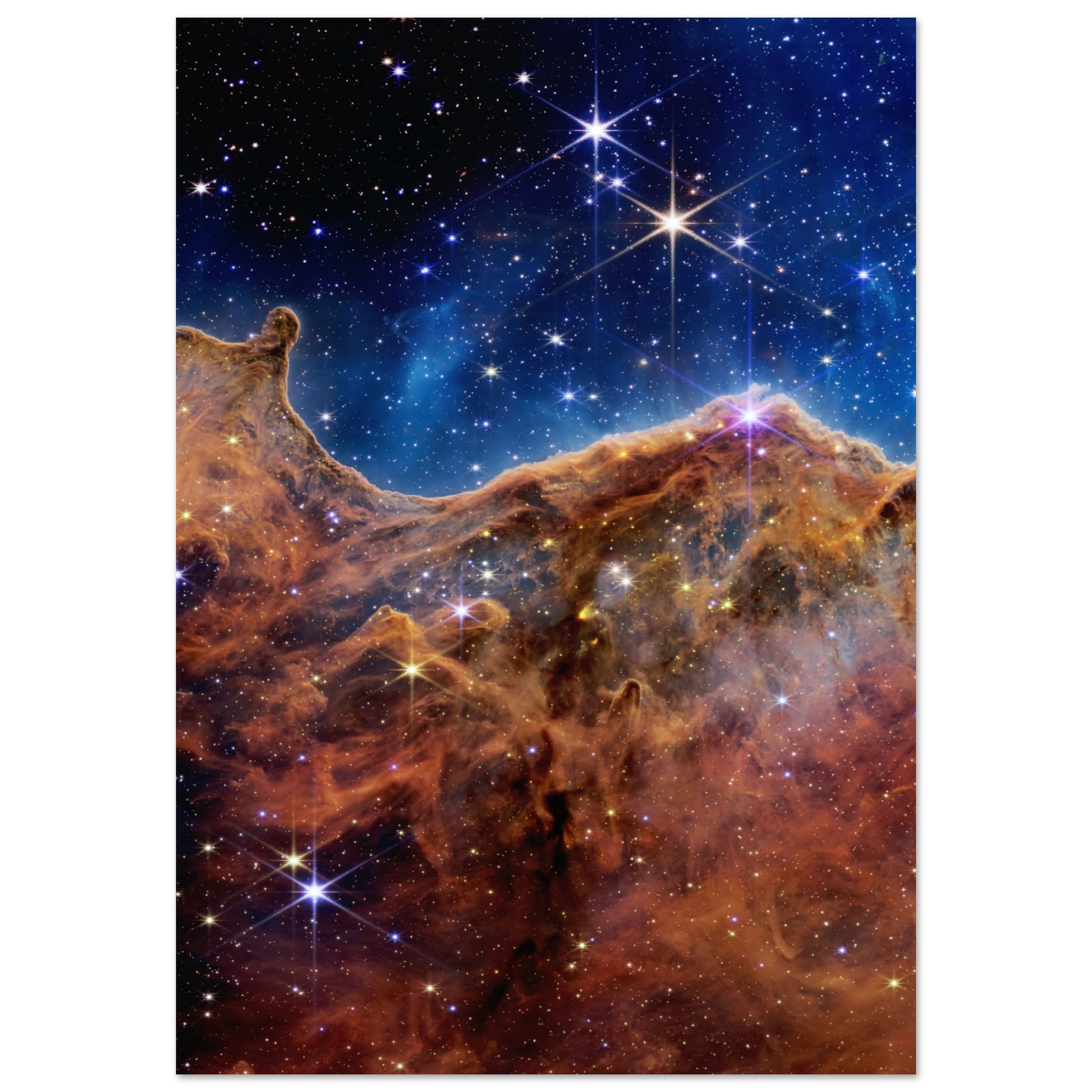 Cosmic Cliffs - James - Webb - Weltraumteleskop - Aurora Designs