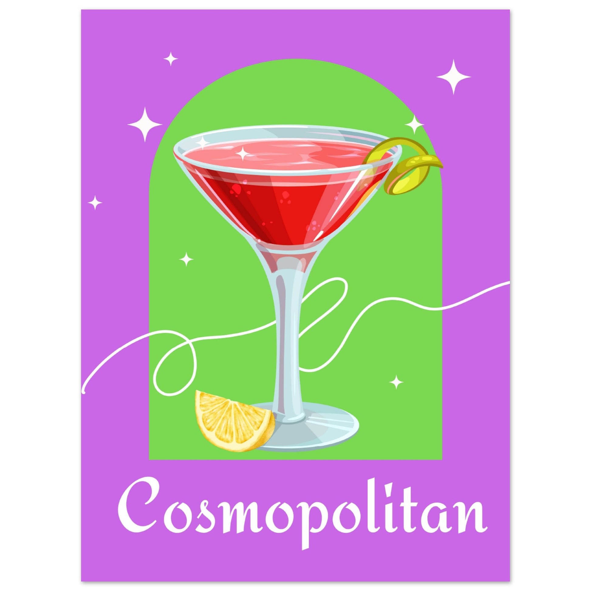 Cosmopolitan Cocktail - Aurora Designs