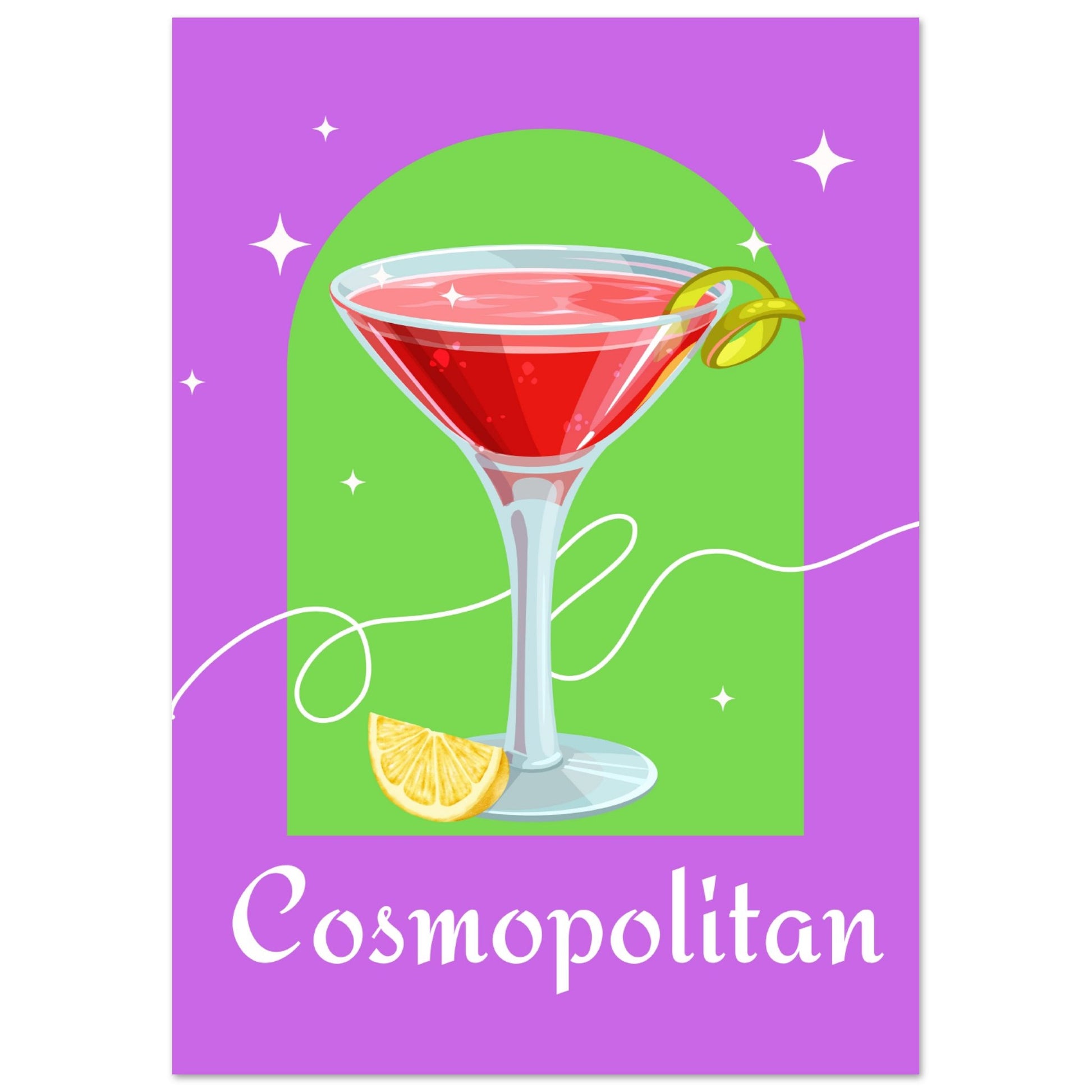 Cosmopolitan Cocktail - Aurora Designs