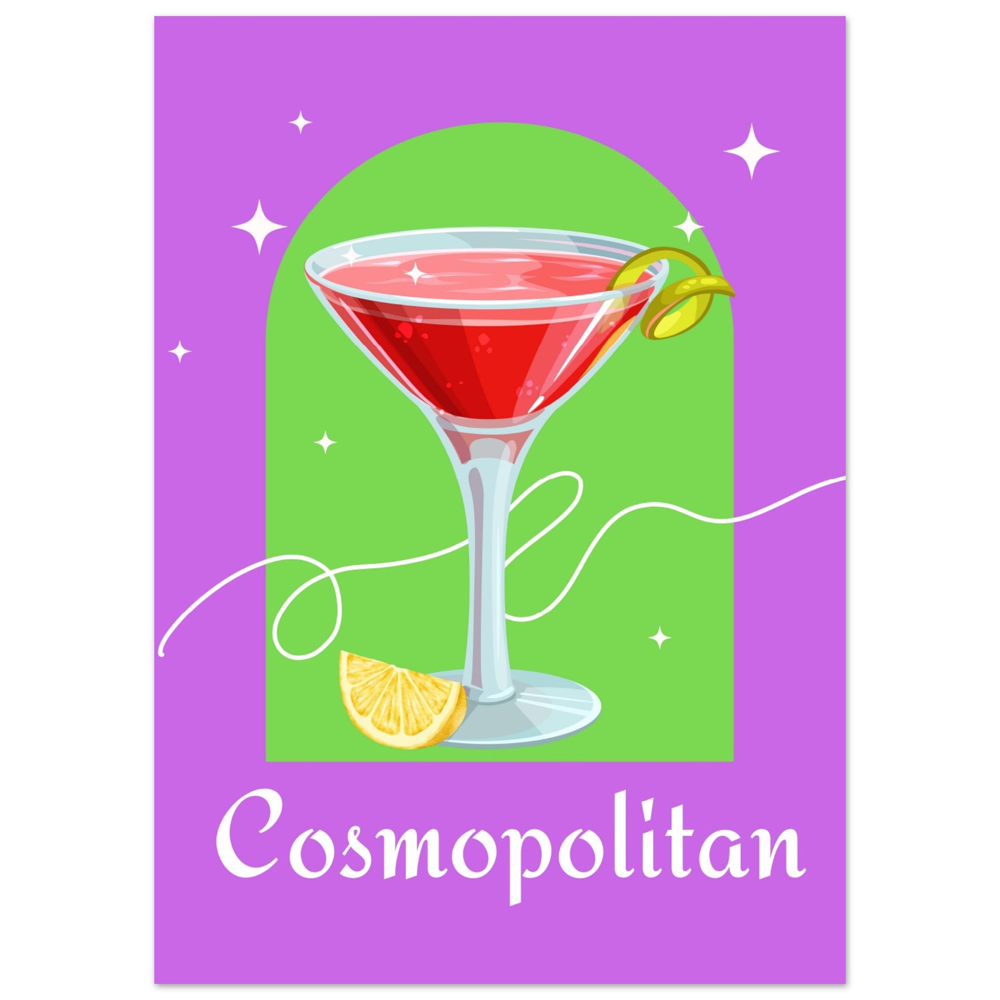 Cosmopolitan Cocktail - Aurora Designs