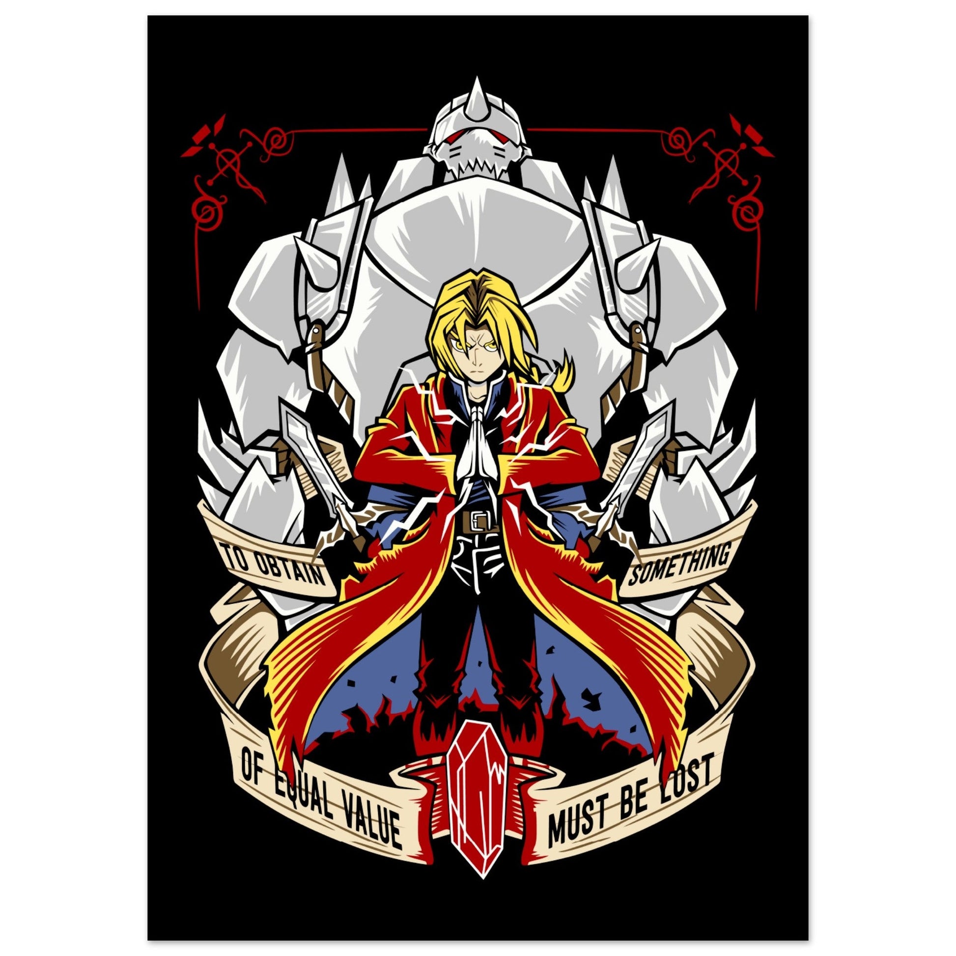 Cover Edition 1 - Fullmetal Alchemist: Brotherhood - Aurora Designs