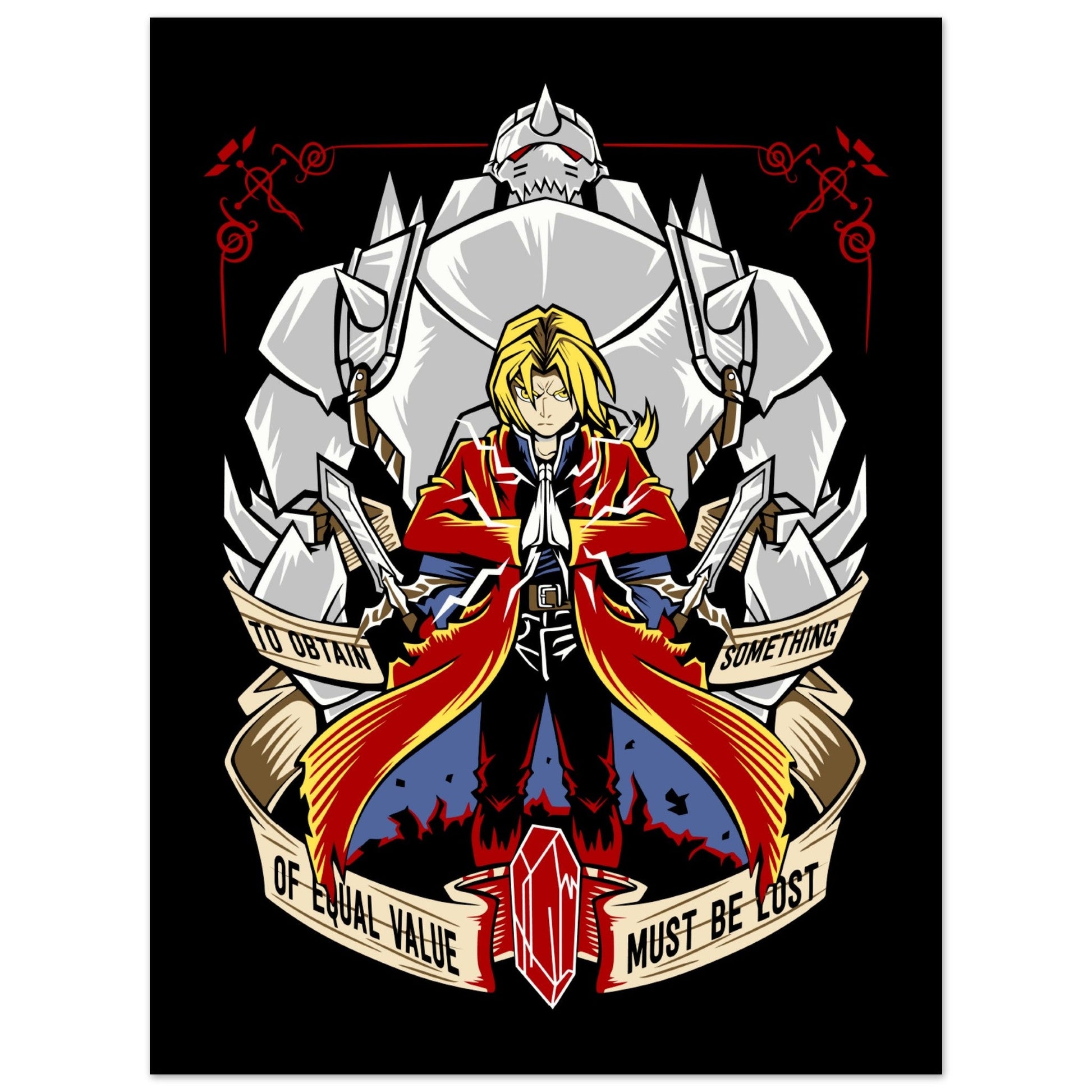 Cover Edition 1 - Fullmetal Alchemist: Brotherhood - Aurora Designs