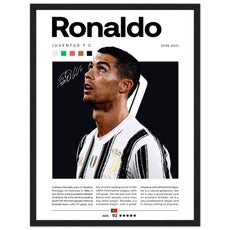 Cristiano Ronaldo - Juventus Turin - Aurora Designs