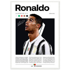 Cristiano Ronaldo - Juventus Turin - Aurora Designs