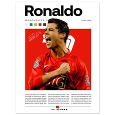 Cristiano Ronaldo - Manchester United Edition 1 - Aurora Designs